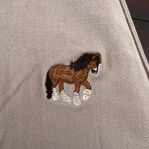 Men’s Castaway Embroidered Khaki Pants - Just in time for Derby! - Picture 3 of 7